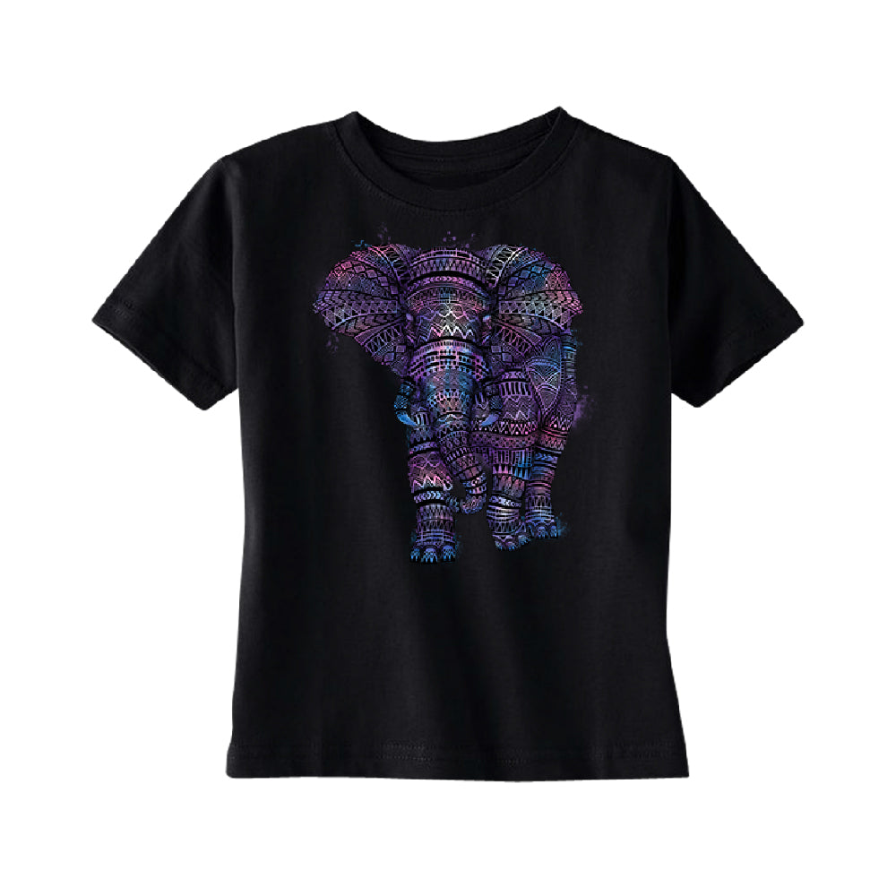 Mandala Zentangle Pastel Elephant TODDLER T-Shirt 