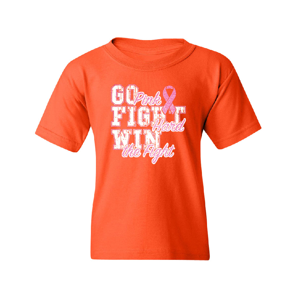Fight Hard Win The Fight Youth T-Shirt 