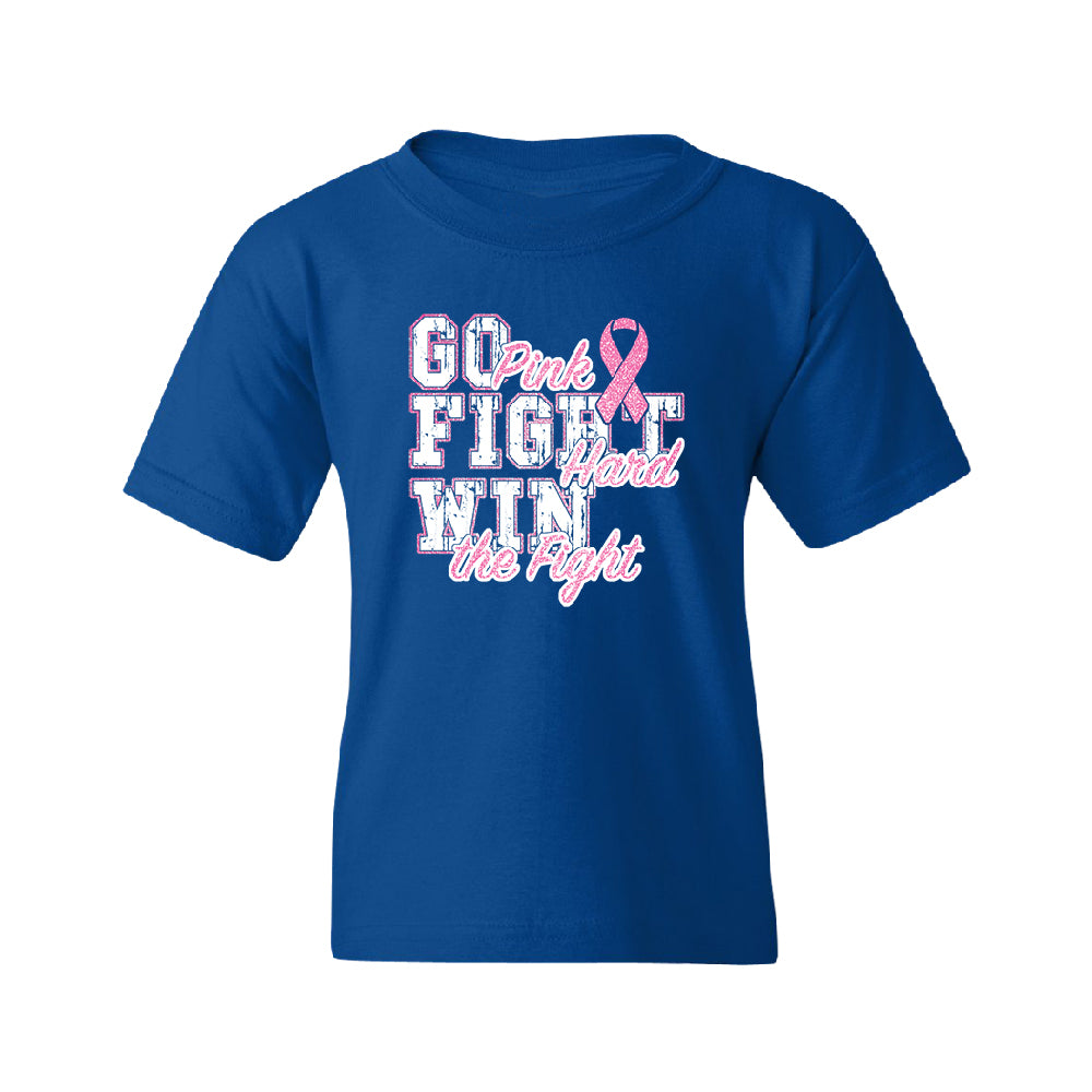 Fight Hard Win The Fight Youth T-Shirt 