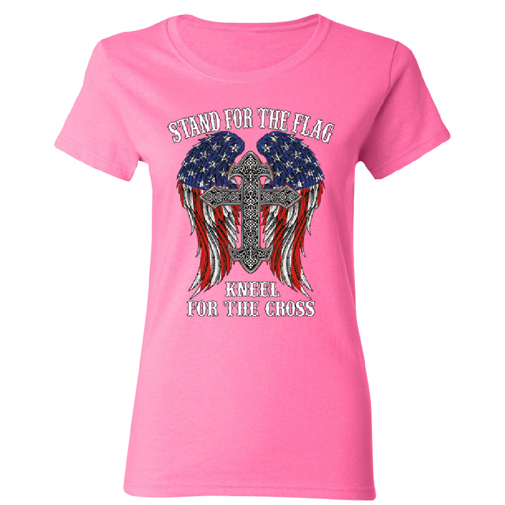 Stand For The Flag Kneel For The Cross Women's T-Shirt 