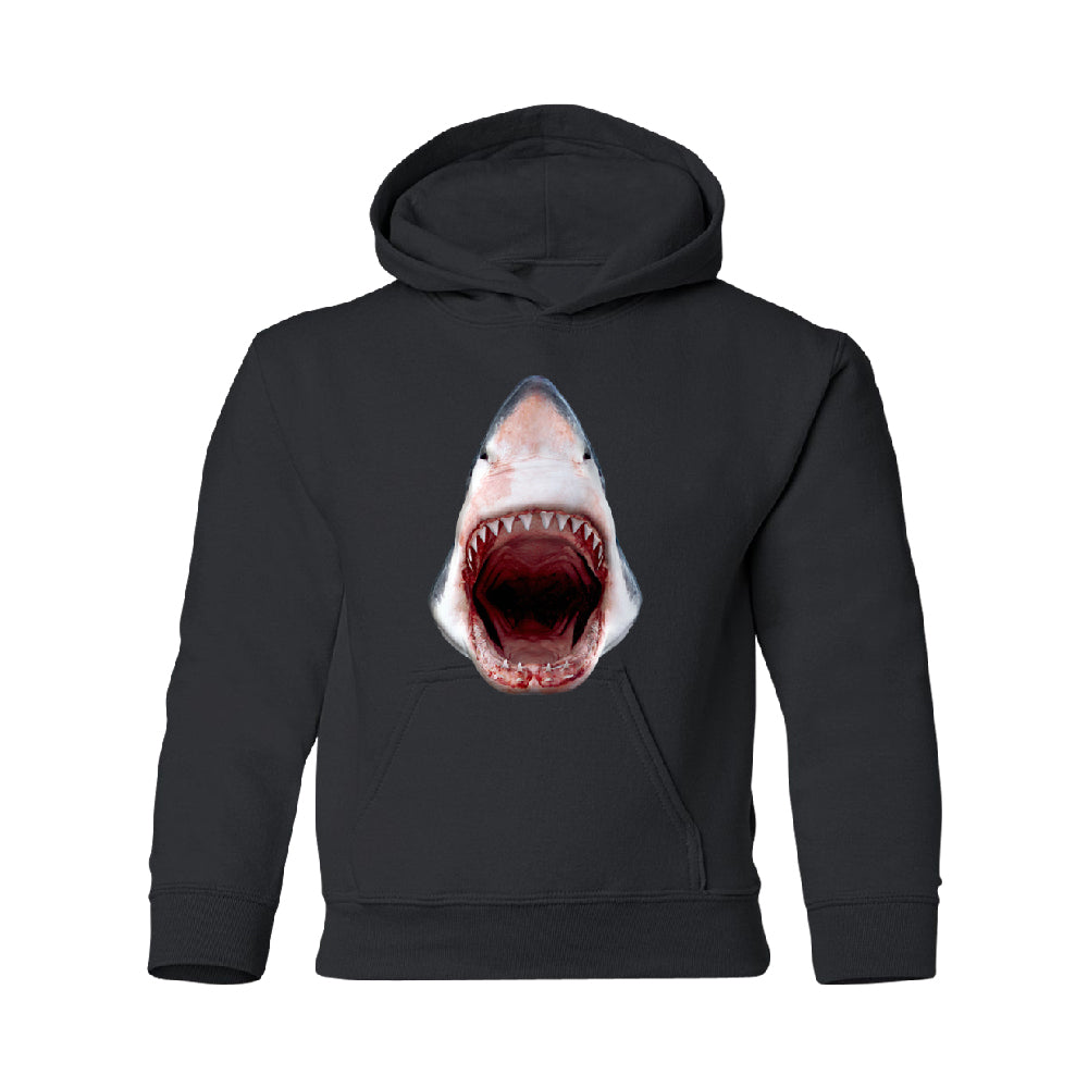 Great White Shark 3D Print YOUTH Hoodie Animals Shark Teeth Gift SweatShirt 