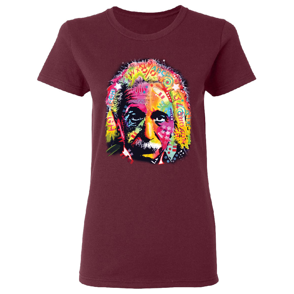 Colored Einstein Women's T-Shirt 