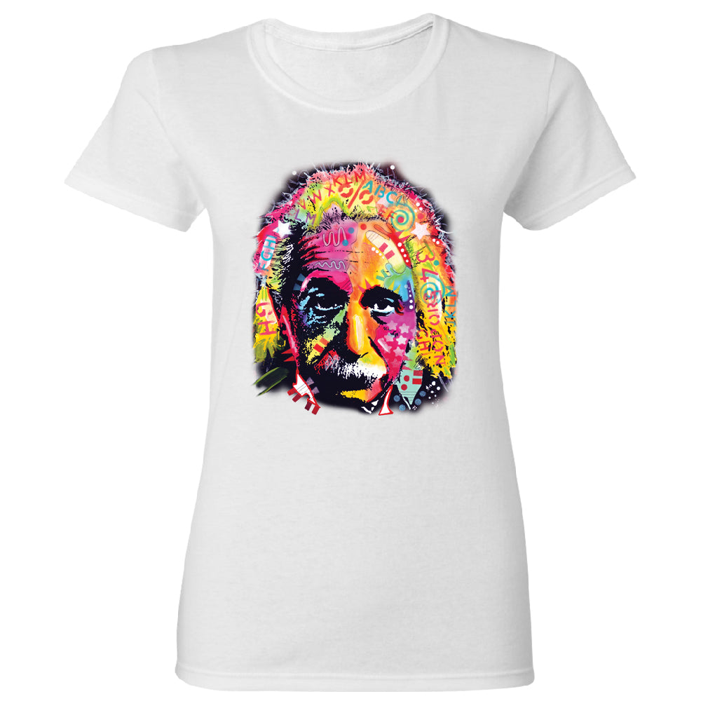 Colored Einstein Women's T-Shirt 