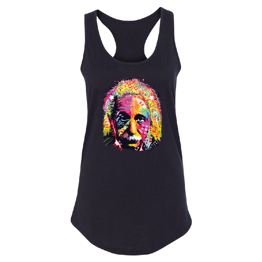 Colored Einstein Women's Racerback Official Dean Russo Shirt 