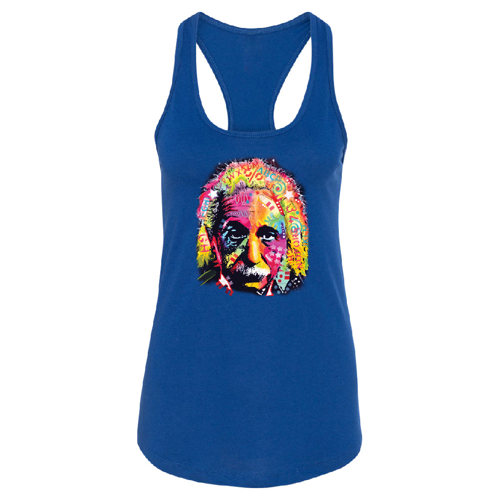 Colored Einstein Women's Racerback Official Dean Russo Shirt 