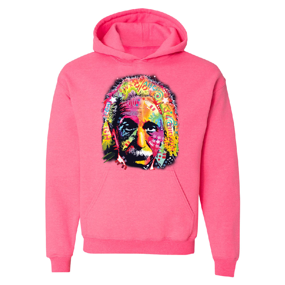 Colored Einstein Unisex Hoodie Official Dean Russo Sweater 