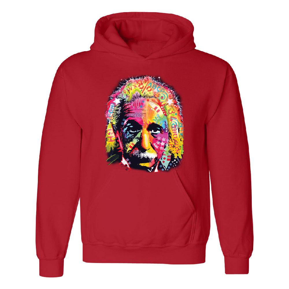 Colored Einstein Unisex Hoodie Official Dean Russo Sweater 