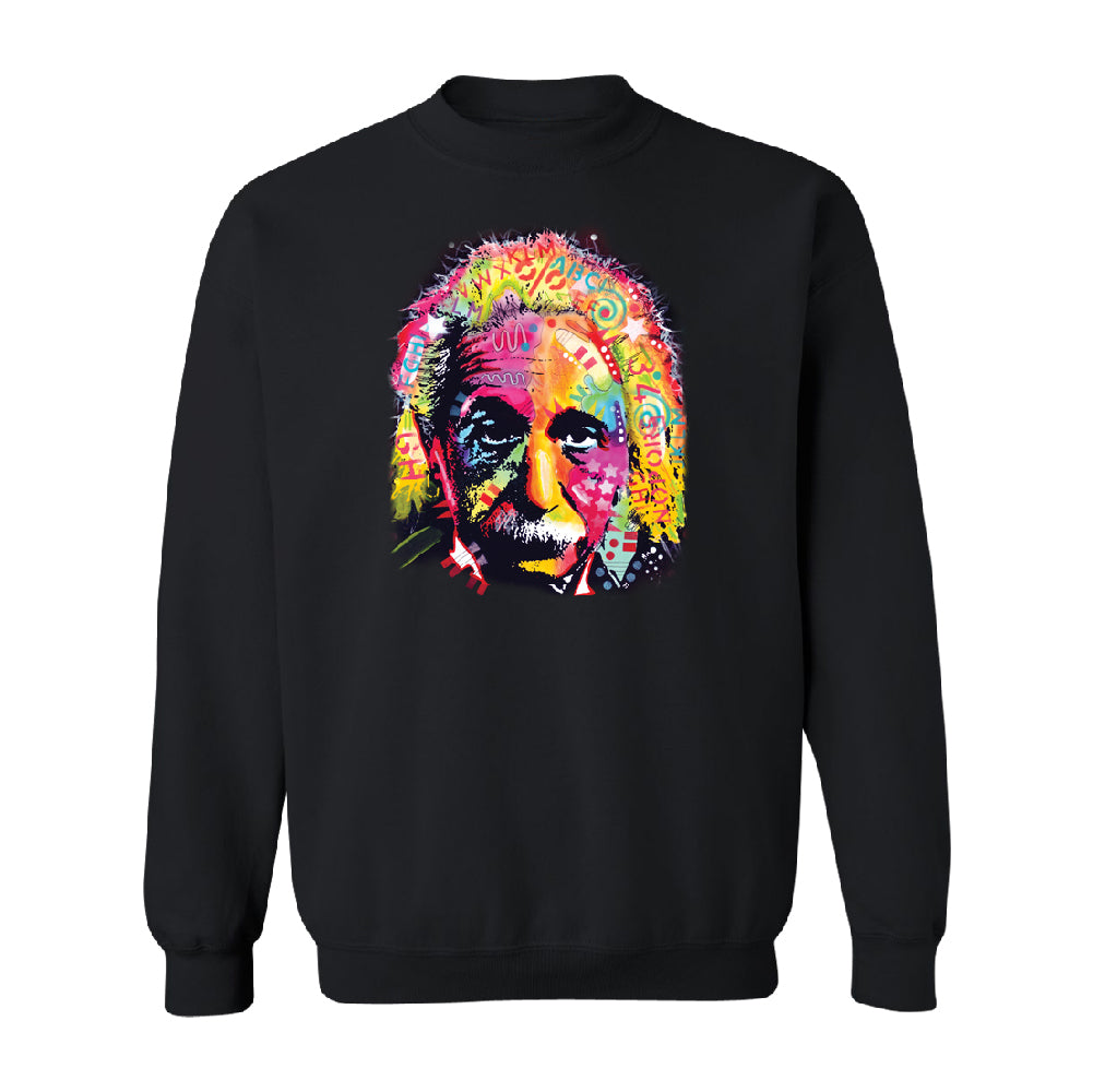 Colored Einstein Unisex Crewneck Official Dean Russo Sweater 