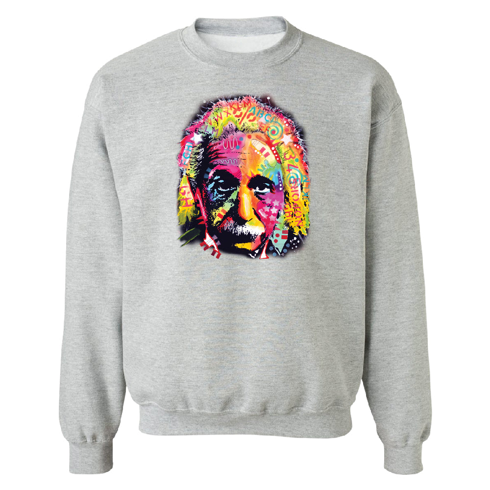 Colored Einstein Unisex Crewneck Official Dean Russo Sweater 