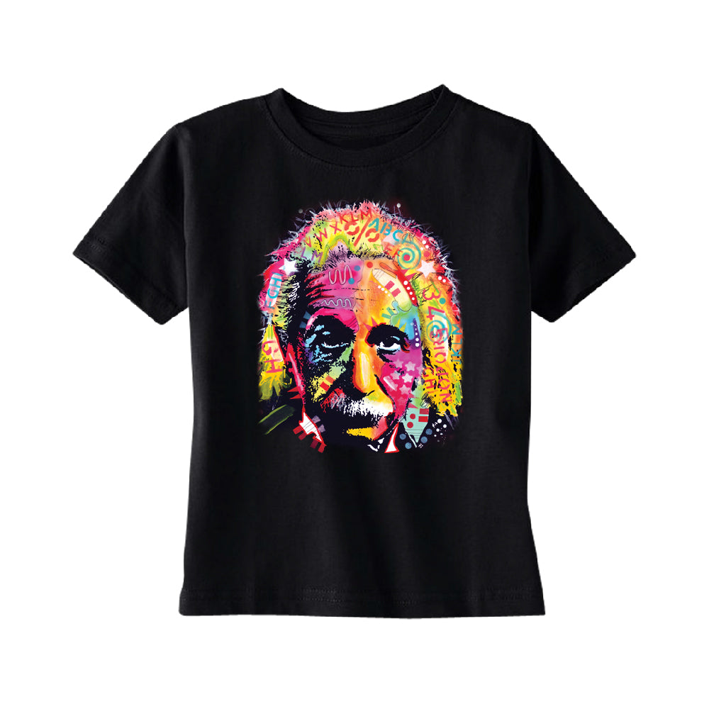 Colored Einstein TODDLER T-Shirt 