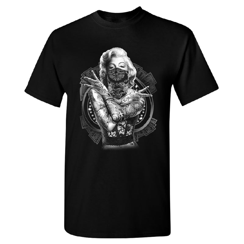 Vintage Y2K Marilyn Monroe T Shirt RockStar JG Diamonds Are
