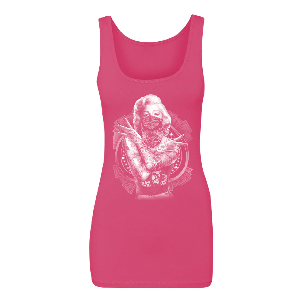 Marilyn Monroe West Side Gang Women's Tank Top Blonde Bombshell Shirt 