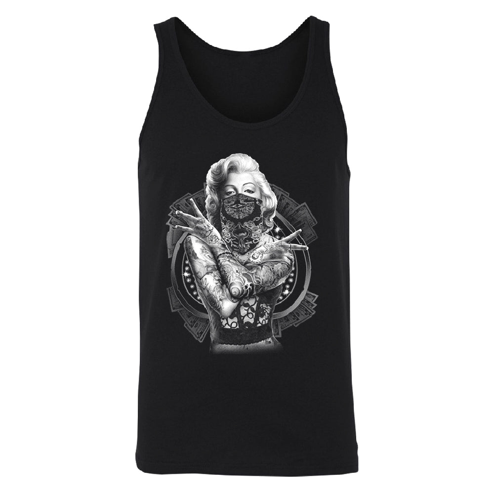 Marilyn Monroe West Side Gang Men's Tank Top Blonde Bombshell Shirt 