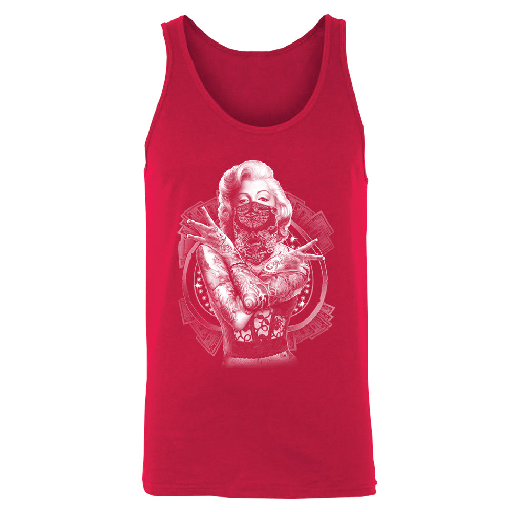 Marilyn Monroe West Side Gang Men's Tank Top Blonde Bombshell Shirt 