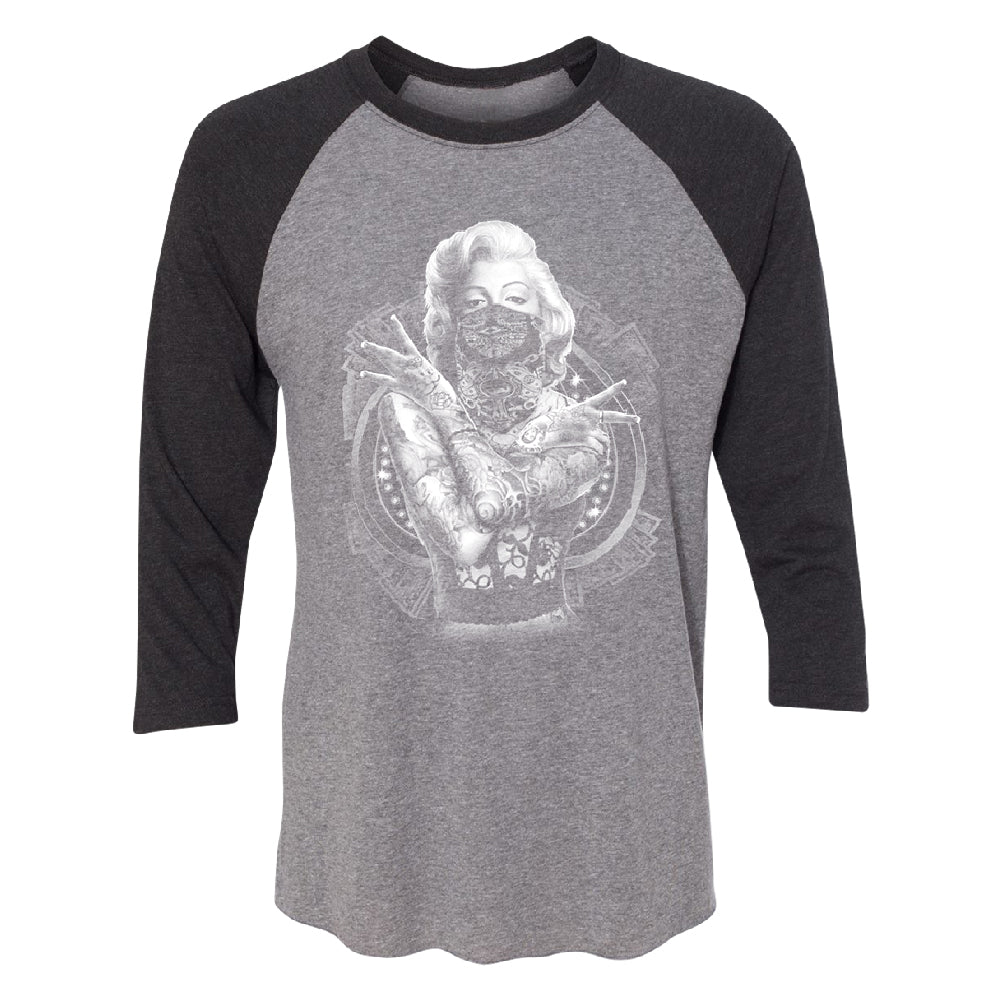 Marilyn Monroe West Side Gang 3/4 Raglan Tee 