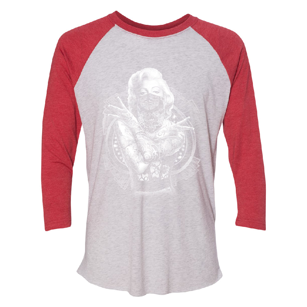 Marilyn Monroe West Side Gang 3/4 Raglan Tee 