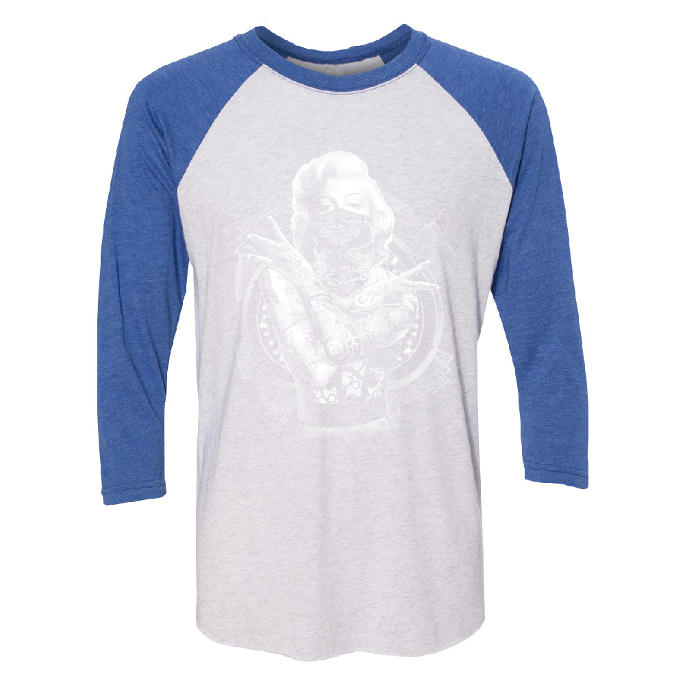 Marilyn Monroe West Side Gang 3/4 Raglan Tee 