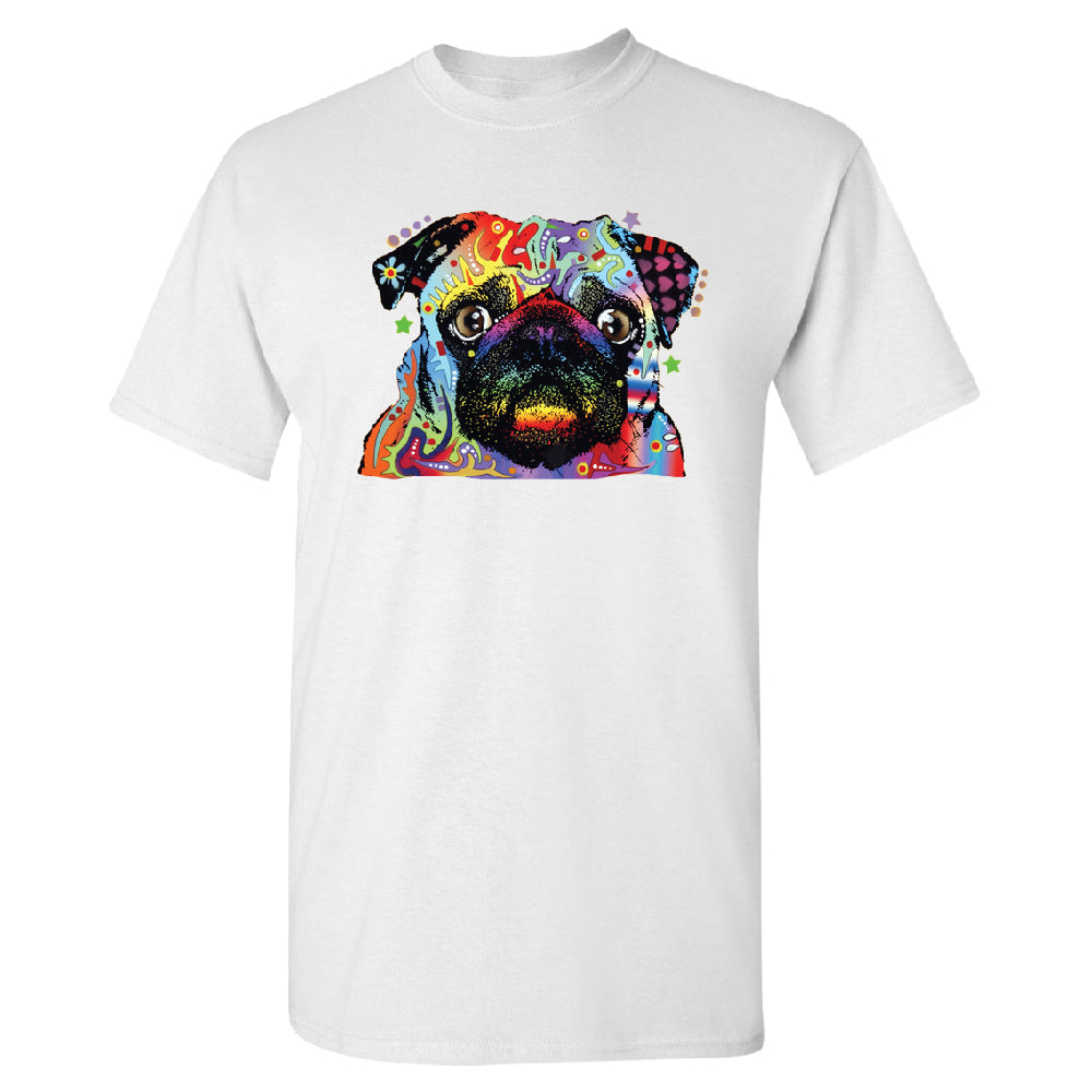 Official Dean Russo Colorful Pug Men's T-Shirt 