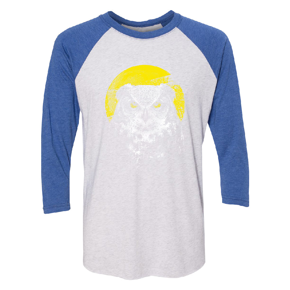 Night Warrior Owl 3/4 Raglan Tee 