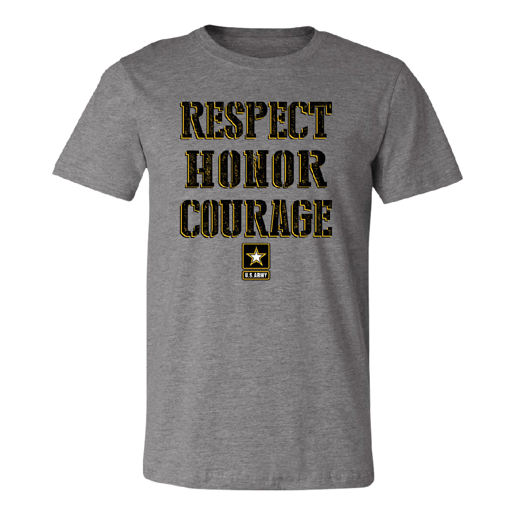 US Army Respect Honor Courage Men's T-Shirt 