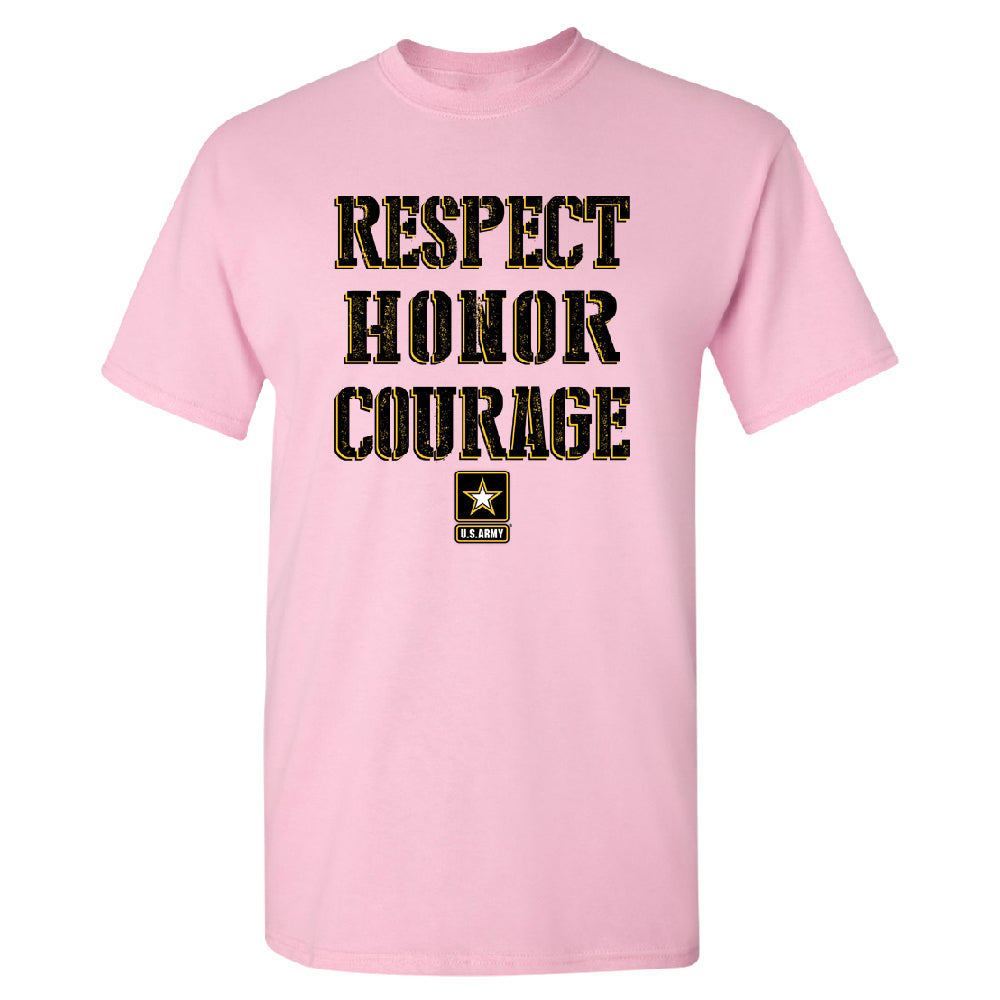US Army Respect Honor Courage Men's T-Shirt 