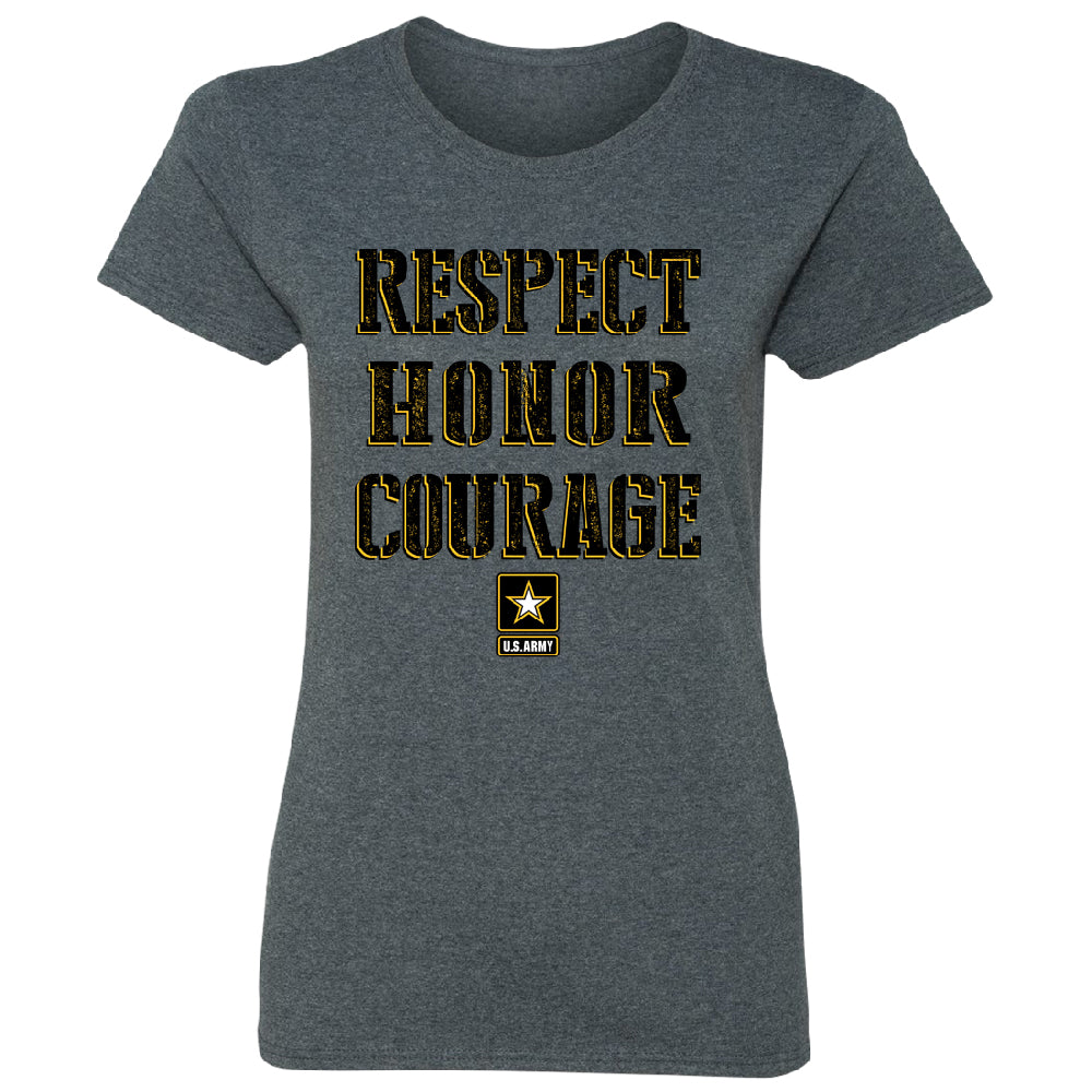 US Army Respect Honor Courage Women's T-Shirt 