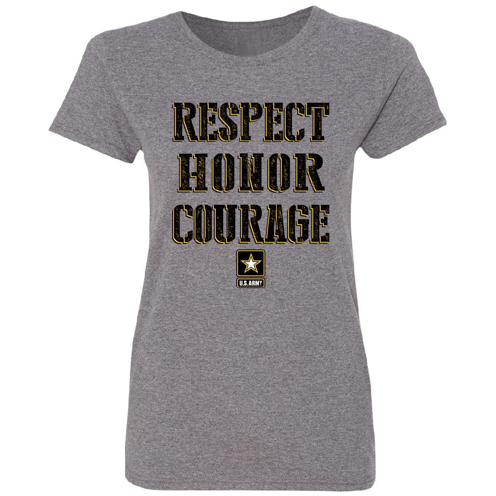 US Army Respect Honor Courage Women's T-Shirt 
