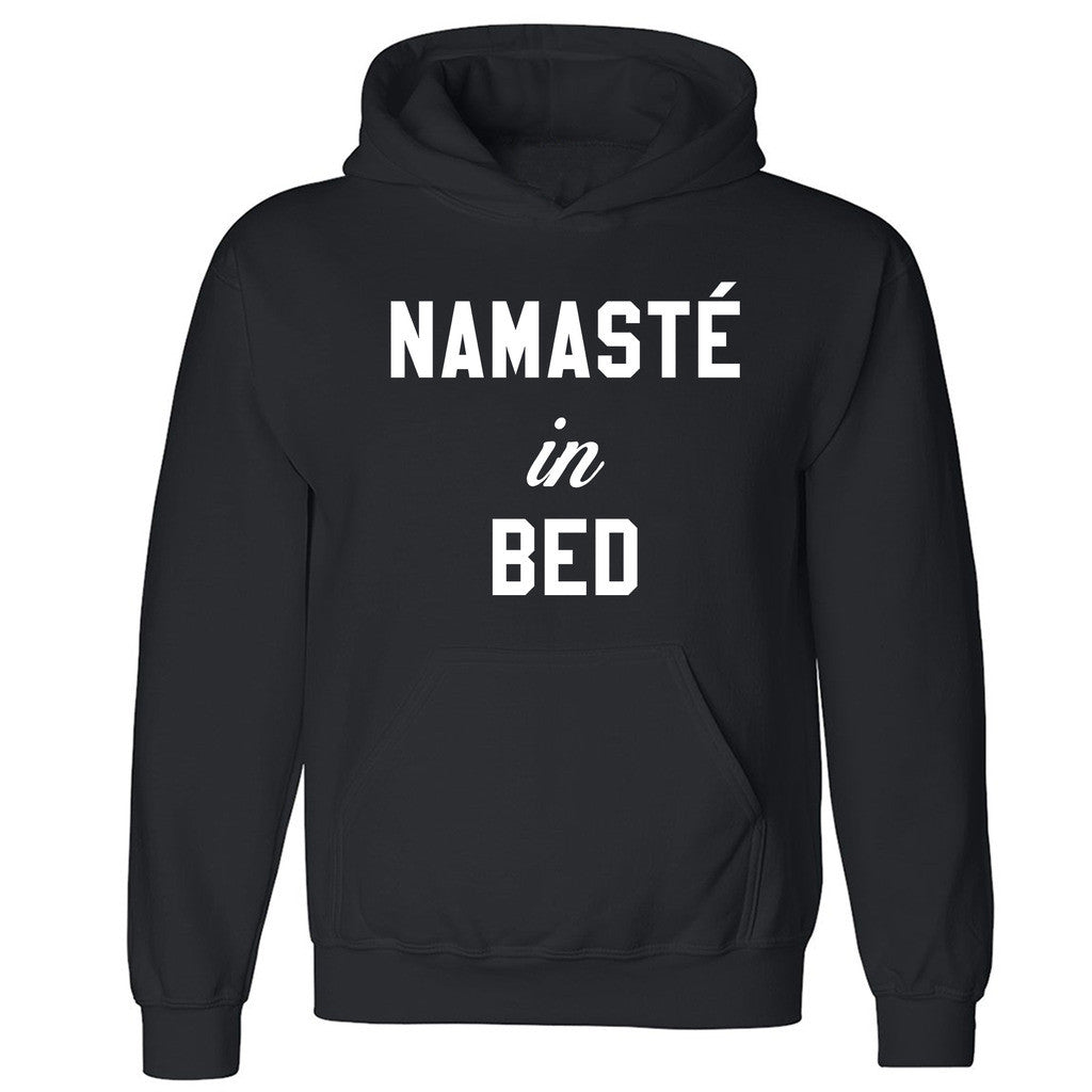 Zexpa Apparelâ„¢ Namaste In Bed Cool Unisex Hoodie Cool Yoga Class Healthy Life Hooded Sweatshirt - Zexpa Apparel Halloween Christmas Shirts