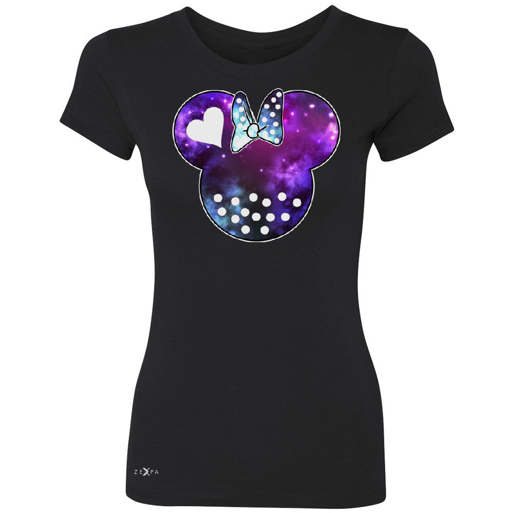 Galaxy Lady Cartoon Head  Women's T-shirt Couple Shirt Gift Tee - Zexpa Apparel - 1