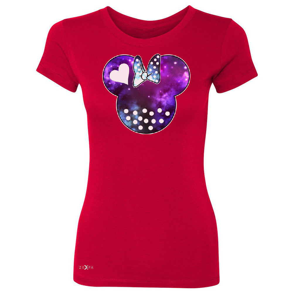 Galaxy Lady Cartoon Head  Women's T-shirt Couple Shirt Gift Tee - Zexpa Apparel - 4