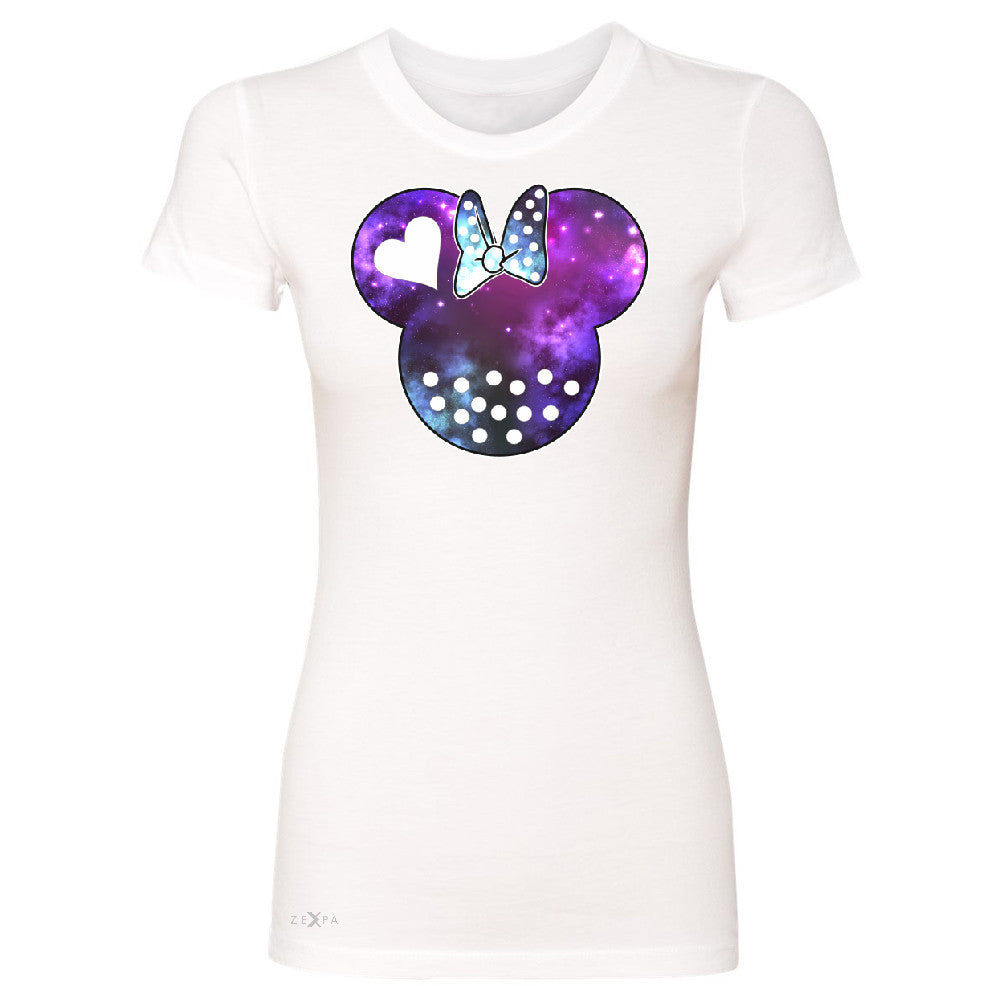 Galaxy Lady Cartoon Head  Women's T-shirt Couple Shirt Gift Tee - Zexpa Apparel - 5