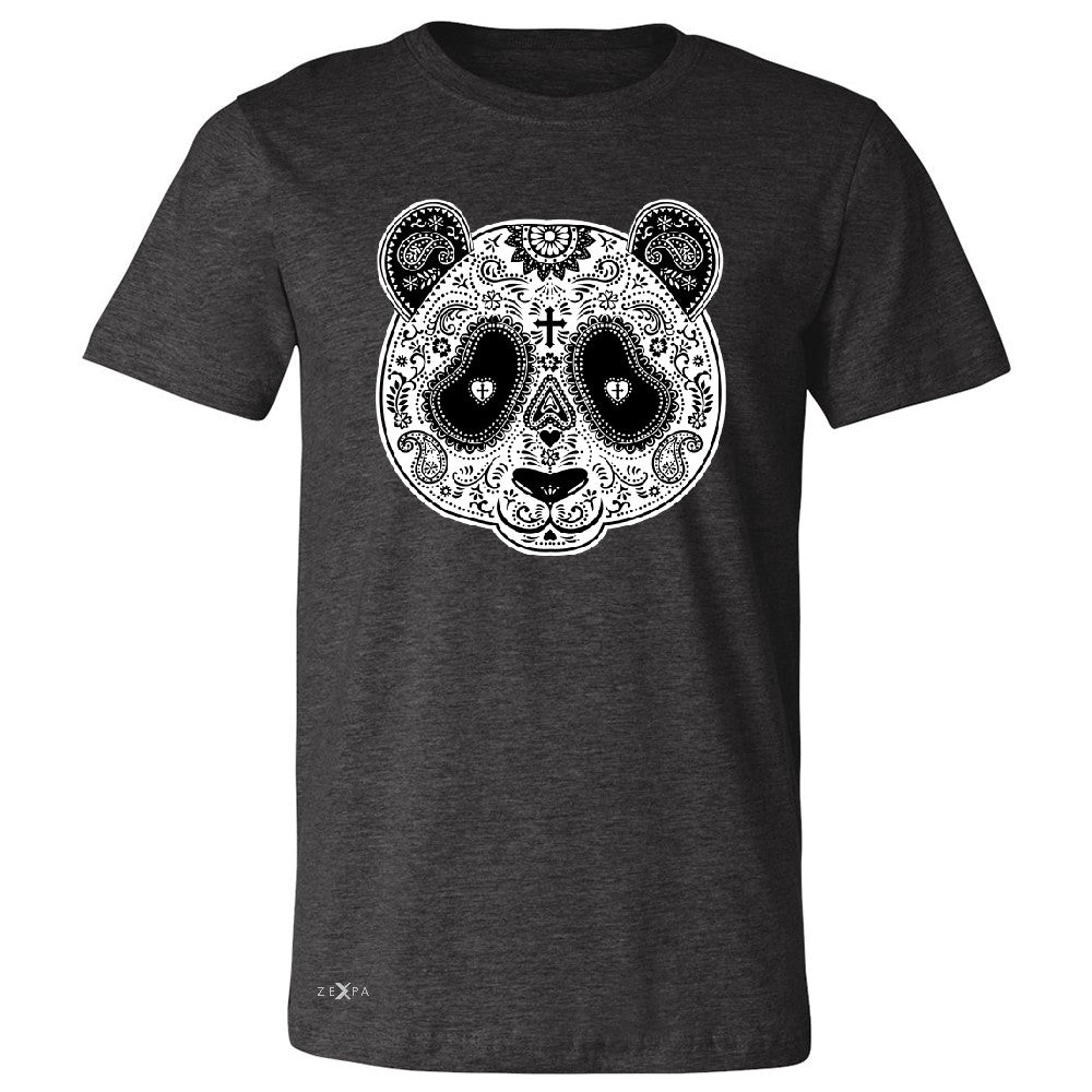 Sugar Skull Panda Men's T-shirt Day Of Dead Dia de Muertos Tee - Zexpa Apparel - 2