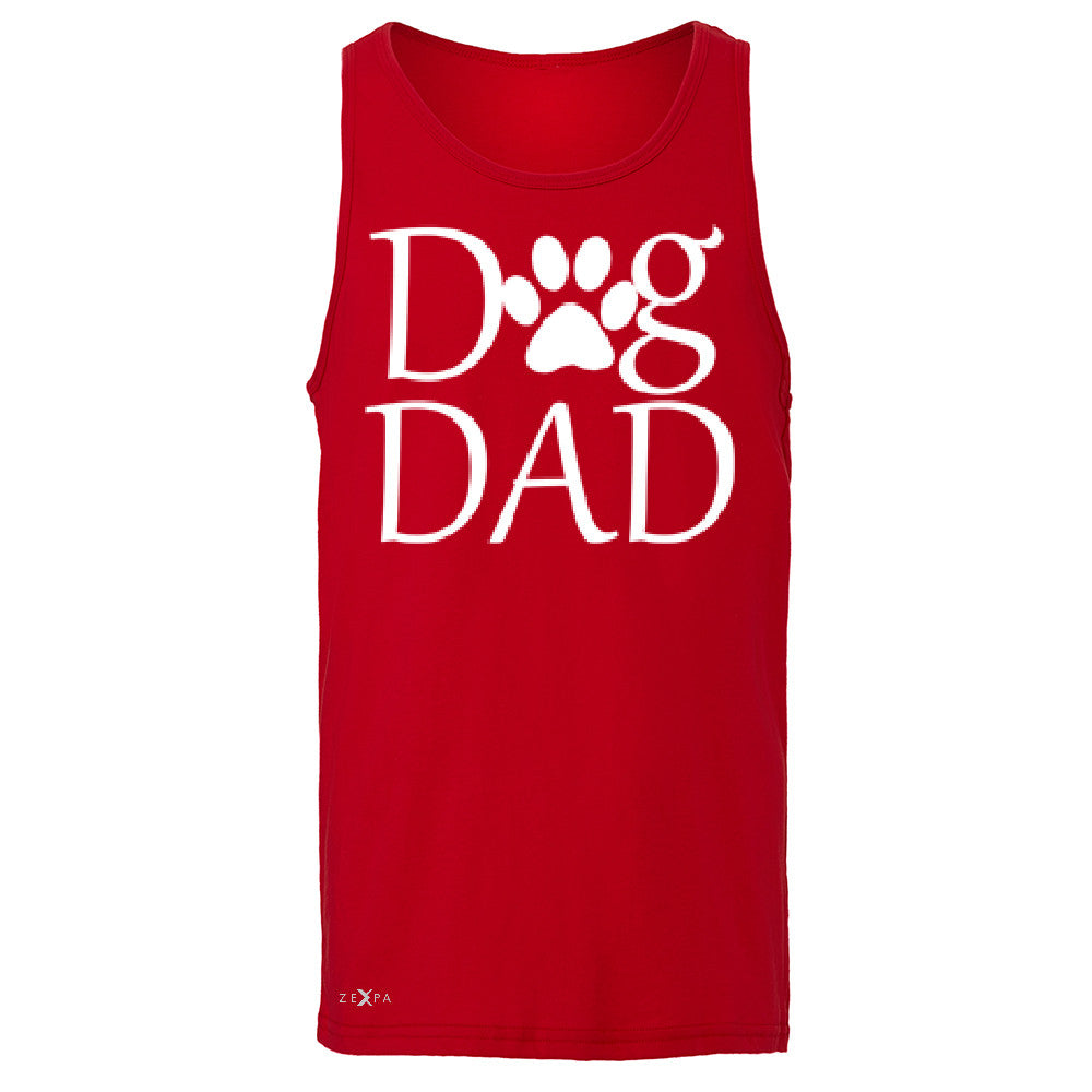 Dog Dad Men's Jersey Tank Father's Day Dog Owner Cool Sleeveless - Zexpa Apparel - 4
