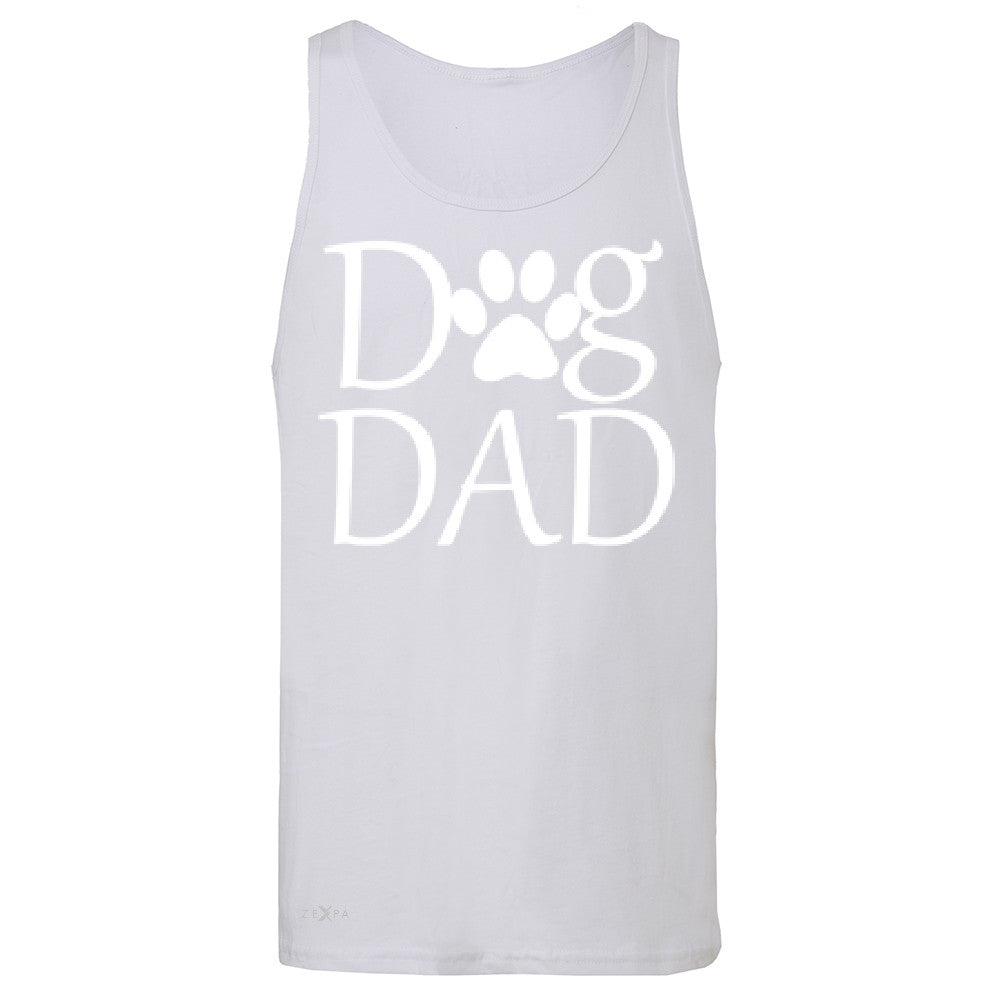 Dog Dad Men's Jersey Tank Father's Day Dog Owner Cool Sleeveless - Zexpa Apparel - 6