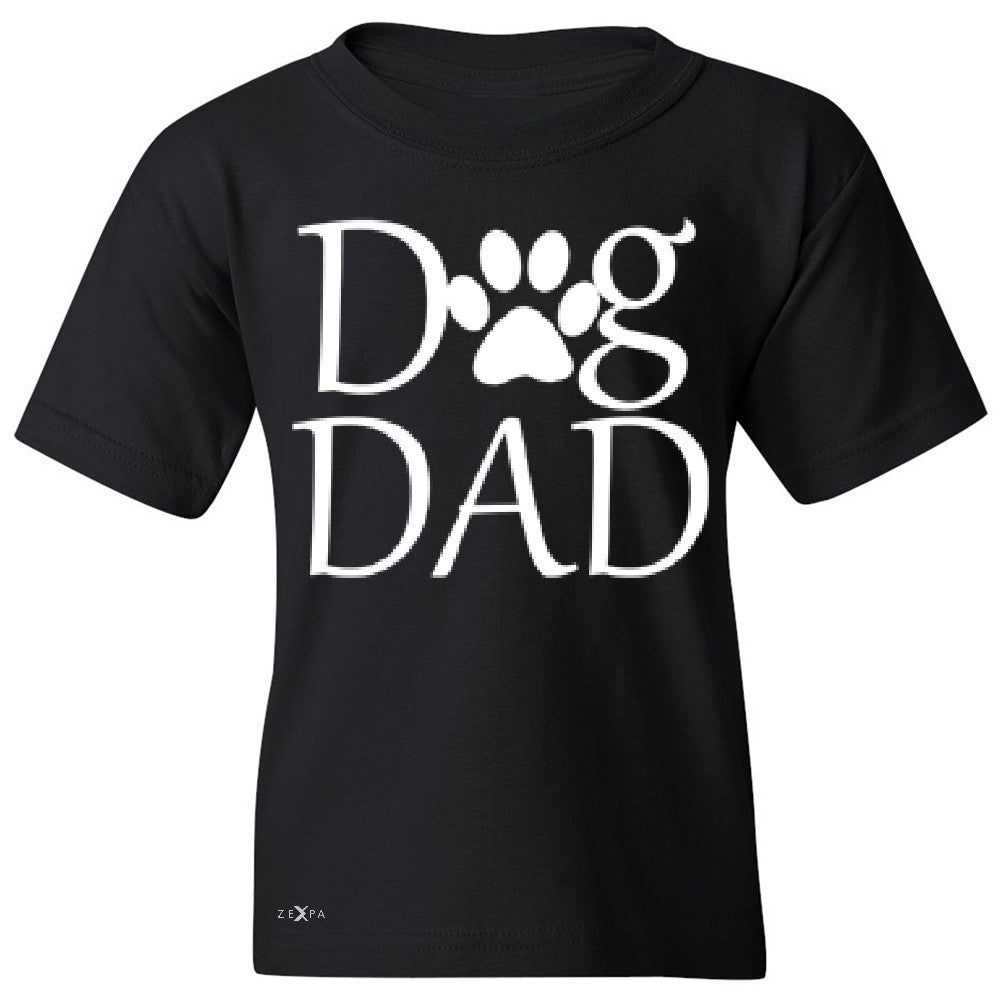 Dog Dad Youth T-shirt Father's Day Dog Owner Cool Tee - Zexpa Apparel - 1