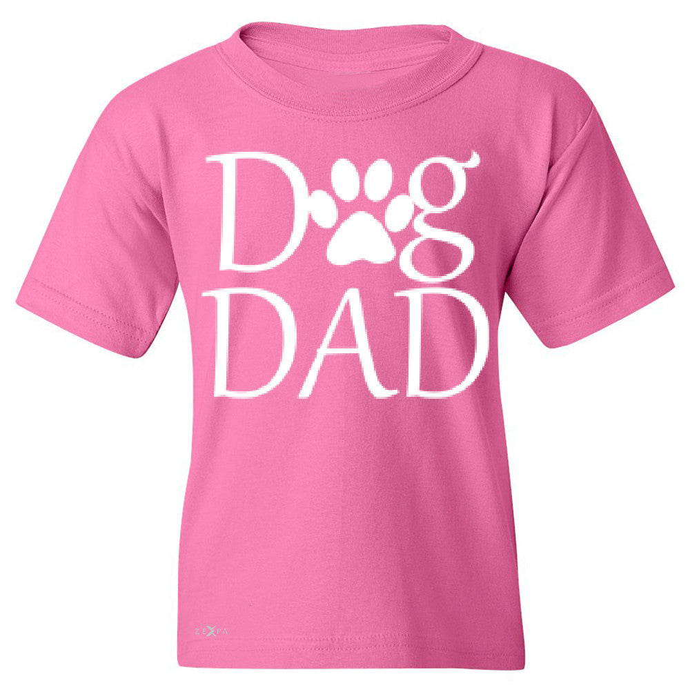 Dog Dad Youth T-shirt Father's Day Dog Owner Cool Tee - Zexpa Apparel - 3