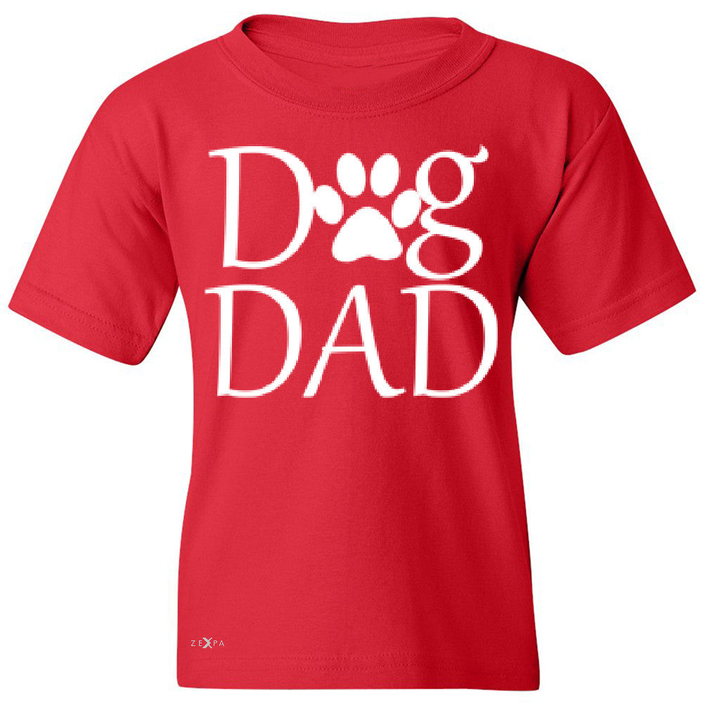 Dog Dad Youth T-shirt Father's Day Dog Owner Cool Tee - Zexpa Apparel - 4