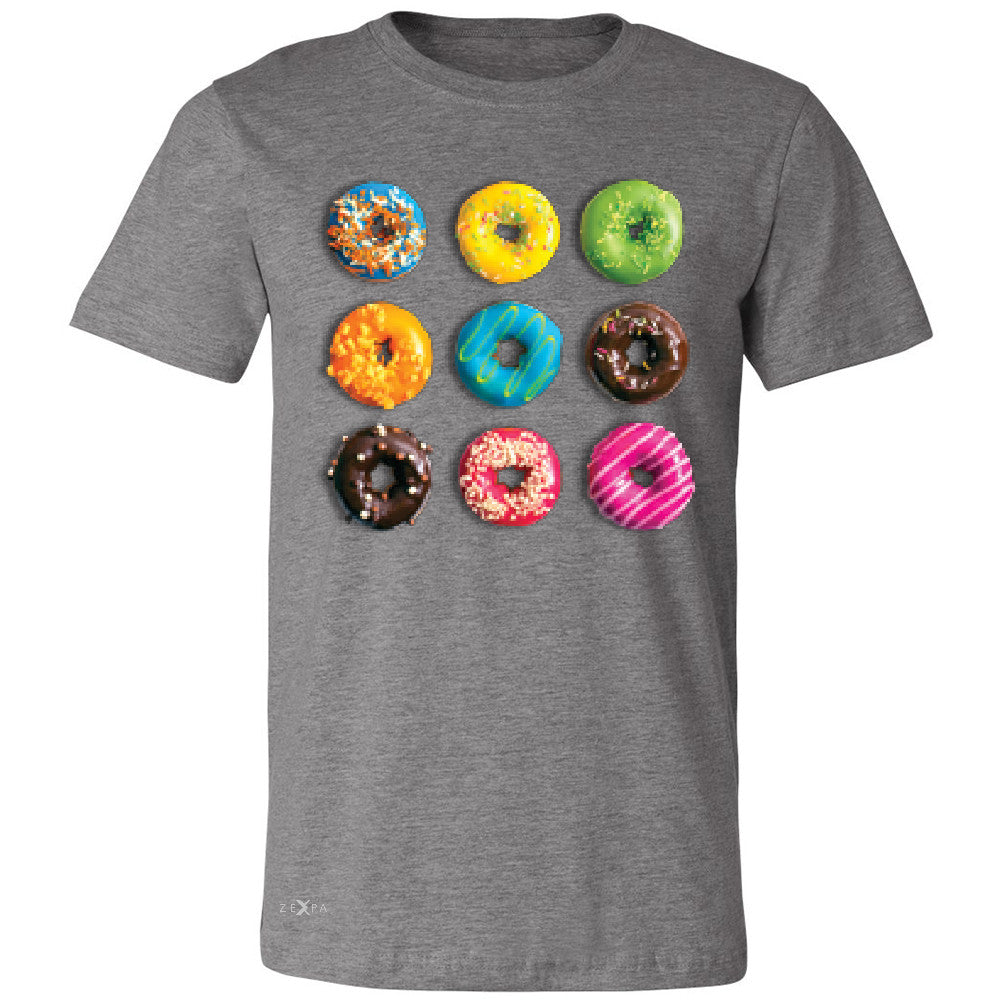 Donut Yummy Desert Men's T-shirt Funny Cool Tee - Zexpa Apparel - 3