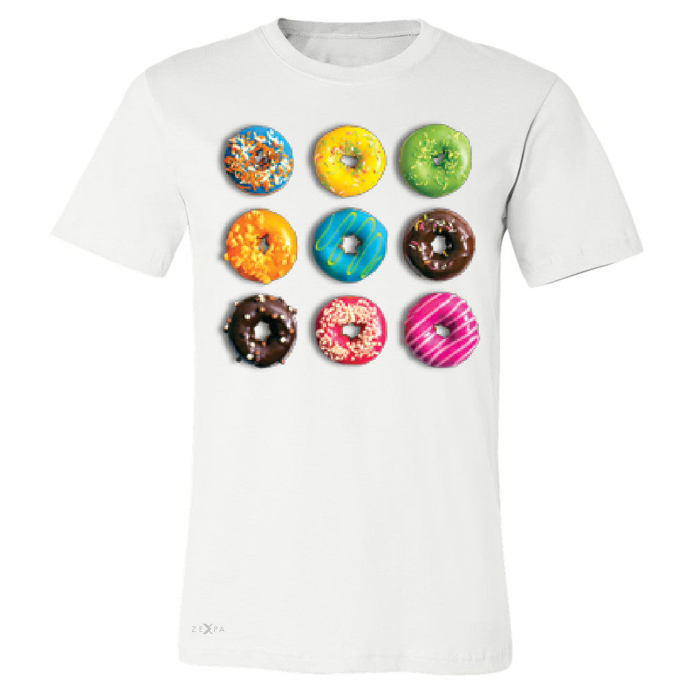Donut Yummy Desert Men's T-shirt Funny Cool Tee - Zexpa Apparel - 6