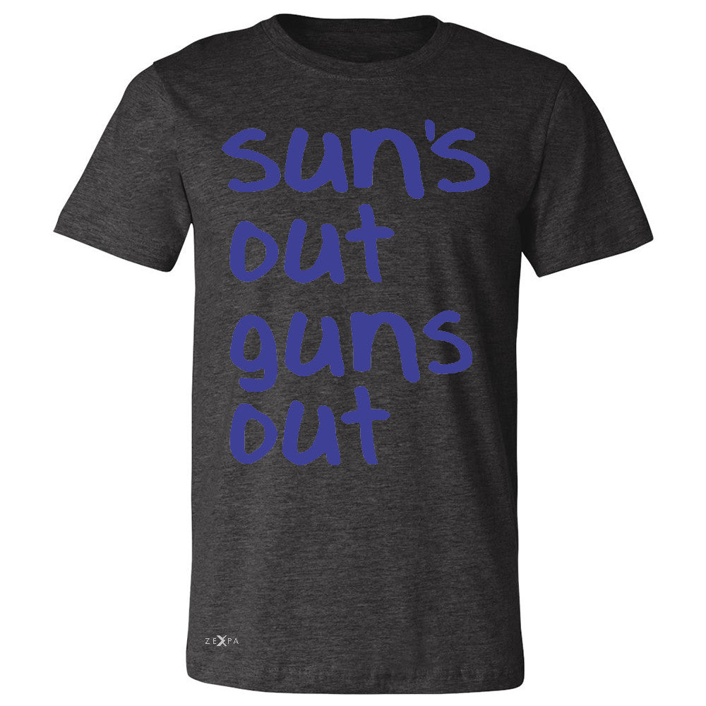 Sun's Out Guns Out Men's T-shirt Gym Fitness 22 Jump Street Tee - Zexpa Apparel - 2