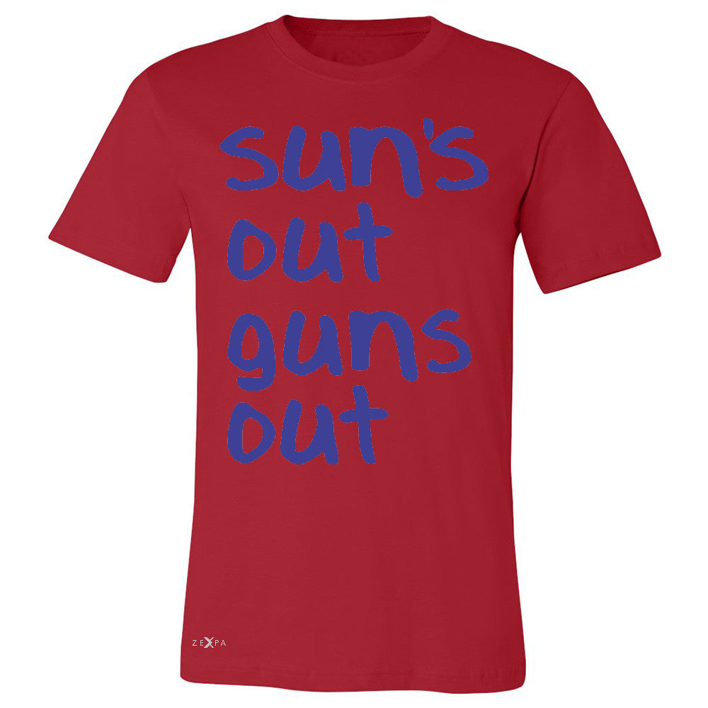 Sun's Out Guns Out Men's T-shirt Gym Fitness 22 Jump Street Tee - Zexpa Apparel - 5