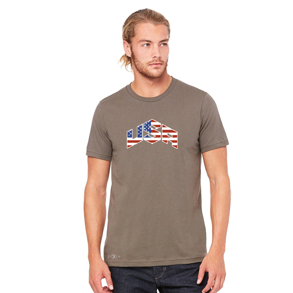 USA Basketball Team Logo Olympics Men's T-shirt Patriotic Tee - Zexpa Apparel
