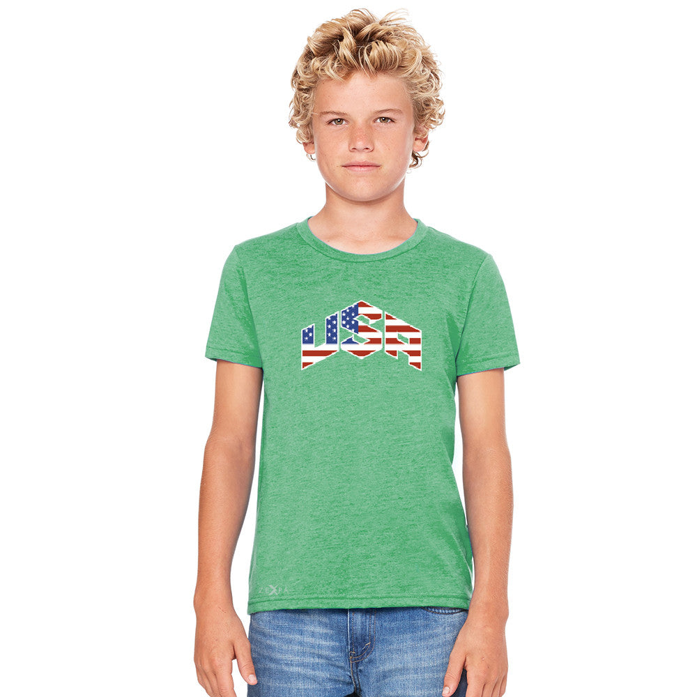 USA Basketball Team Logo Olympics Youth T-shirt Patriotic Tee - Zexpa Apparel - 4