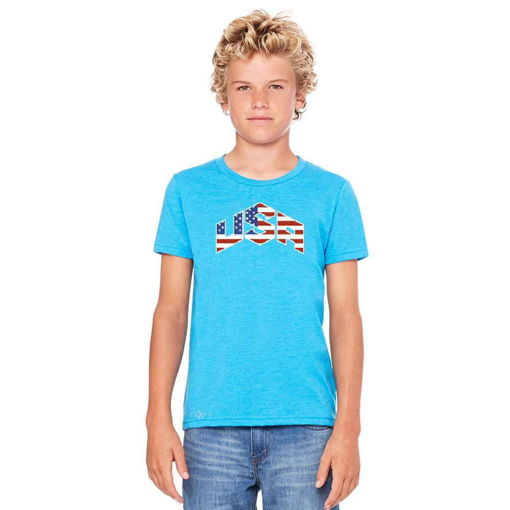 USA Basketball Team Logo Olympics Youth T-shirt Patriotic Tee - Zexpa Apparel - 5