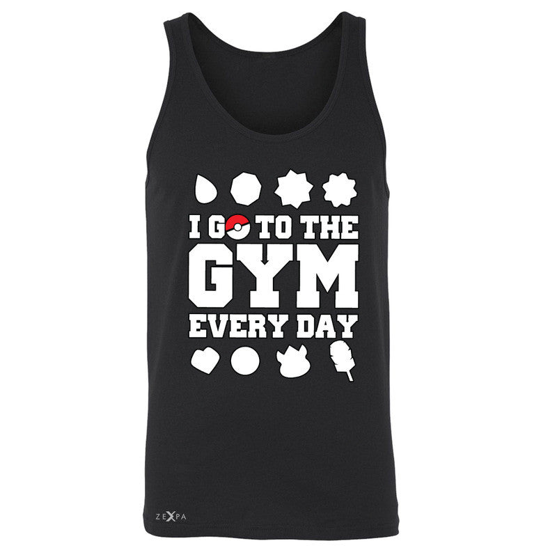 I Go To The Gym Every Day Men's Jersey Tank Poke Shirt Fan Sleeveless - Zexpa Apparel - 1