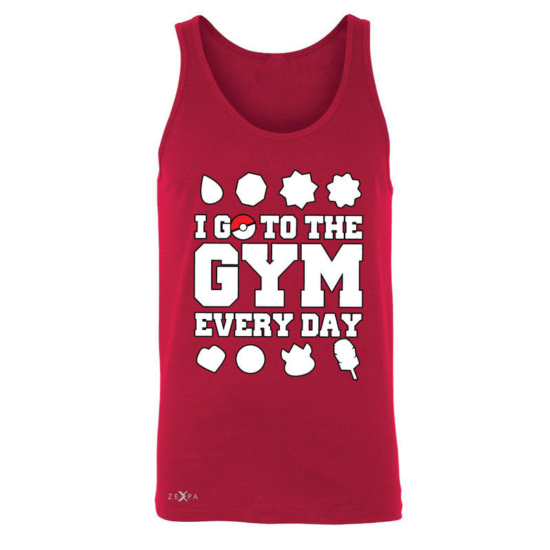 I Go To The Gym Every Day Men's Jersey Tank Poke Shirt Fan Sleeveless - Zexpa Apparel - 4