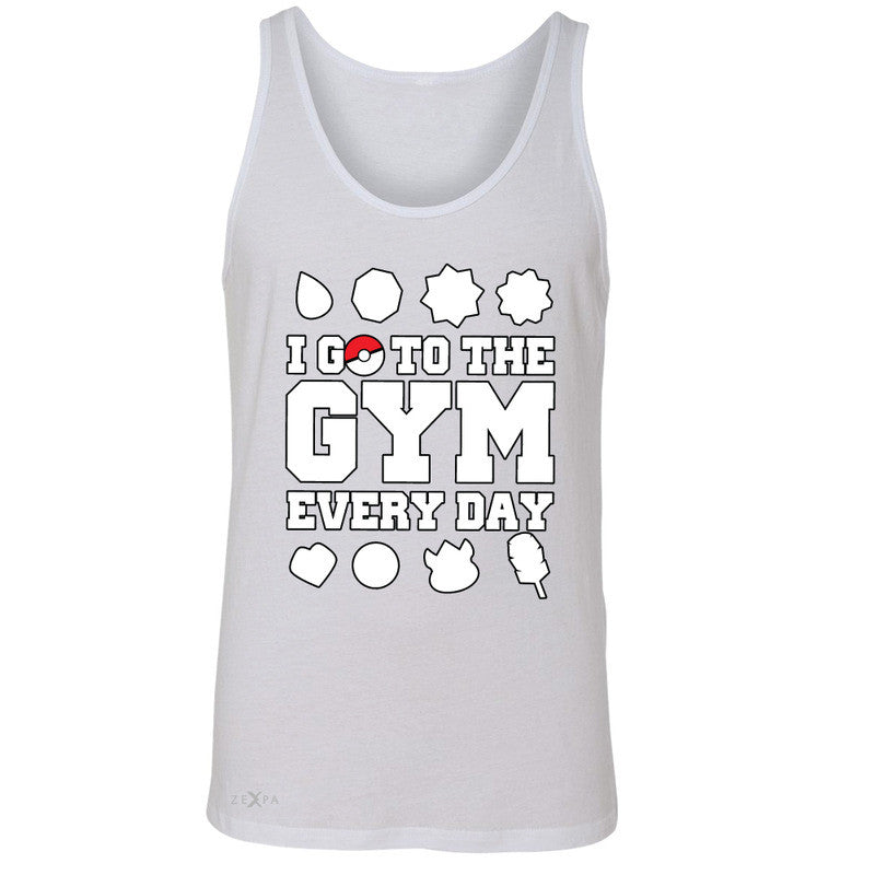 I Go To The Gym Every Day Men's Jersey Tank Poke Shirt Fan Sleeveless - Zexpa Apparel - 5
