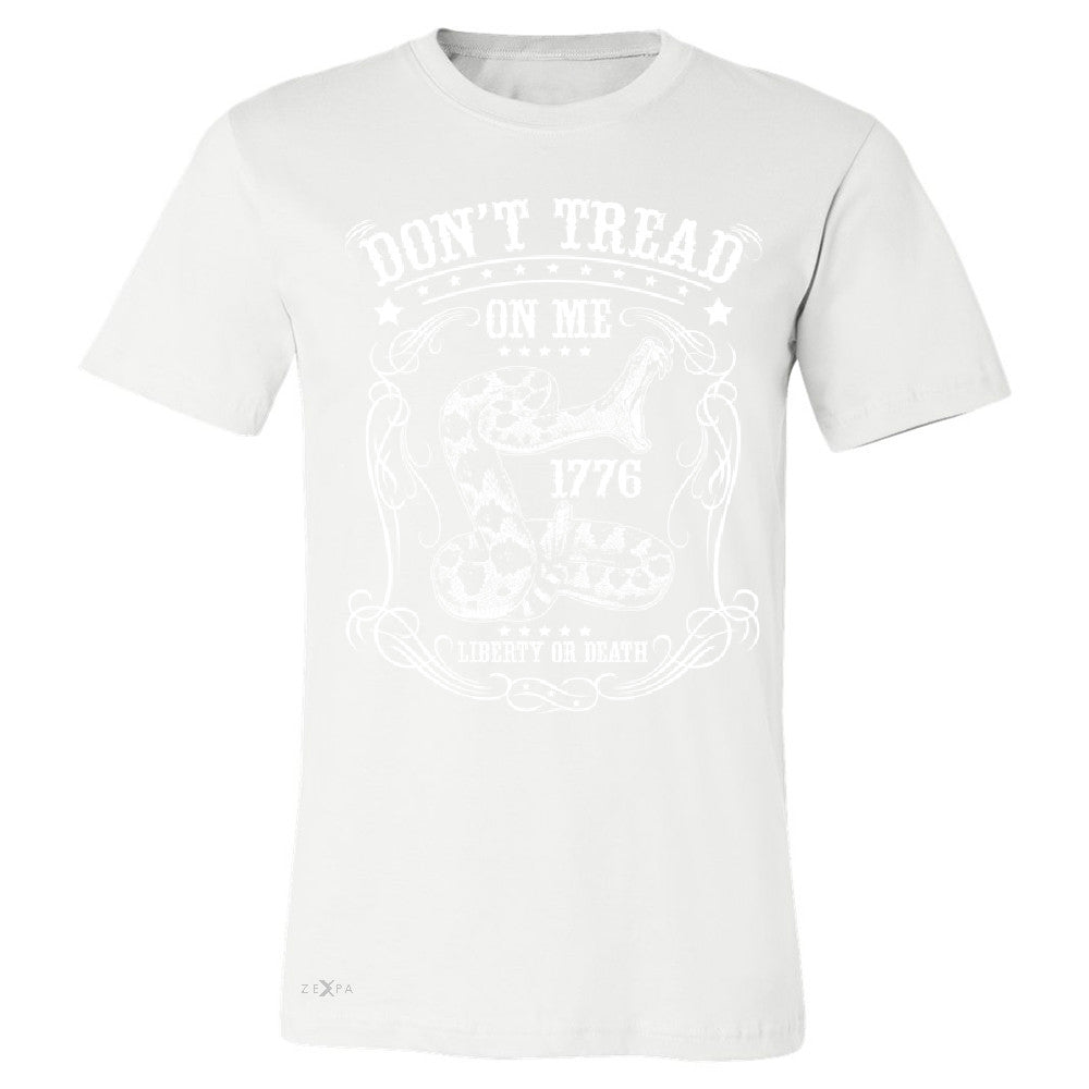 Zexpa Apparelâ„¢ Don't Tread On Me Men's T-shirt 1776 Liberty Or Death Political Tee - Zexpa Apparel Halloween Christmas Shirts