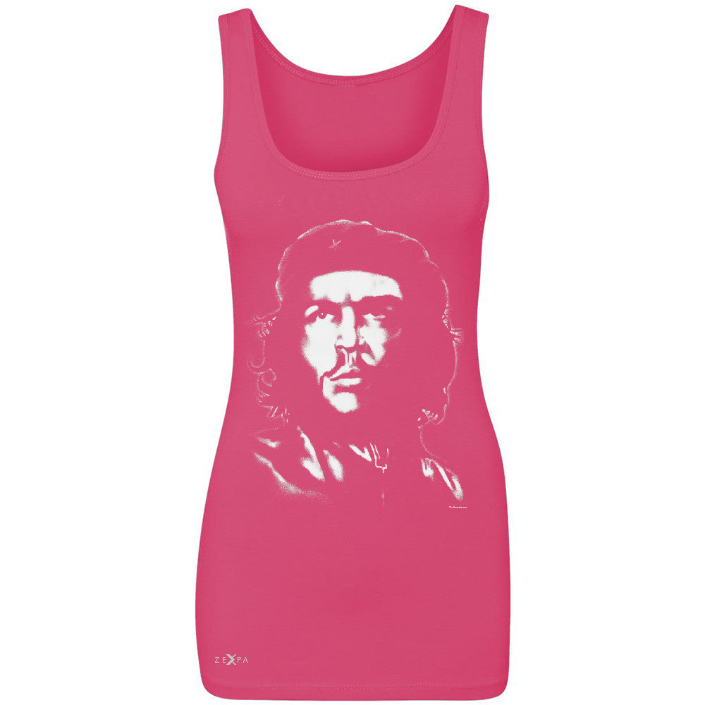 Che Guevara Revolution Women's Tank Top Cuba Viva La Revolucion Sleeveless - Zexpa Apparel Halloween Christmas Shirts