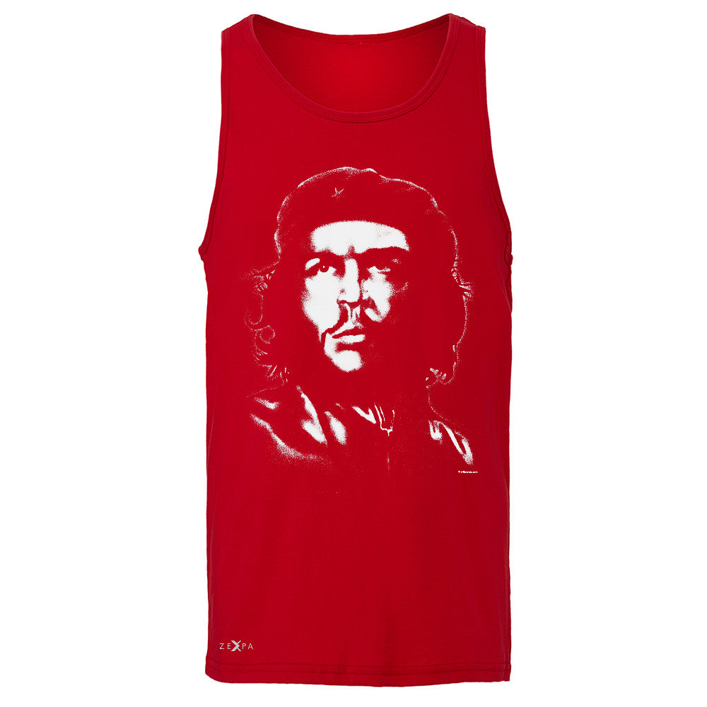 Che Guevara Revolution Men's Jersey Tank Cuba Viva La Revolucion Sleeveless - Zexpa Apparel Halloween Christmas Shirts